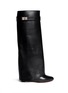 Main View - Click To Enlarge - GIVENCHY - Shark tooth lock wedge boots