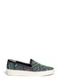 Main View - Click To Enlarge - SAM EDELMAN - 'Becker' woven Aztec pattern slip-ons