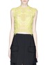 Main View - Click To Enlarge - ERDEM - 'Caissa' guipure lace cropped top