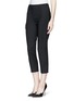Front View - Click To Enlarge - ST. JOHN - 'Emma' stretch cropped pants