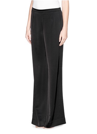 Front View - Click To Enlarge - ST. JOHN - 'Kate' satin pants