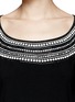 Detail View - Click To Enlarge - ST. JOHN - Scoop neckline stretch jersey T-shirt