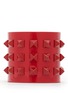 Main View - Click To Enlarge - VALENTINO GARAVANI - 'Rockstud' wide patent leather bracelet