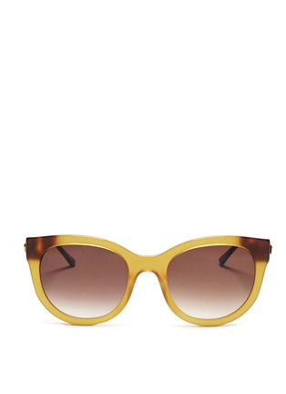 Main View - Click To Enlarge - THIERRY LASRY - Lively metal temple plastic sunglasses