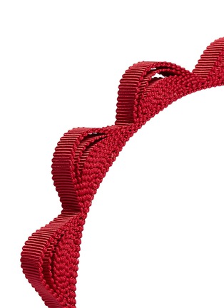 Detail View - Click To Enlarge - YUNOTME - 'Lola' layered grosgrain ribbon headband