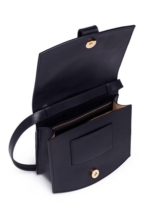  - HAERFEST - 'Jo' leather crossbody saddle bag