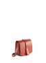 Detail View - Click To Enlarge - HAERFEST - 'Jo' crossbody cowhide leather saddle bag
