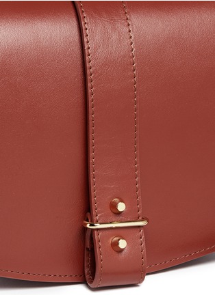  - HAERFEST - 'Jo' crossbody cowhide leather saddle bag