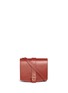 Main View - Click To Enlarge - HAERFEST - 'Jo' crossbody cowhide leather saddle bag