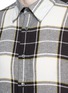 Detail View - Click To Enlarge - PUBLIC SCHOOL - 'Trin' detachable patch check plaid shirt
