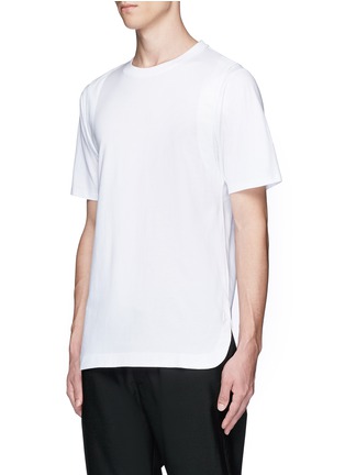 Front View - Click To Enlarge - PUBLIC SCHOOL - 'Lane' cotton jersey T-shirt