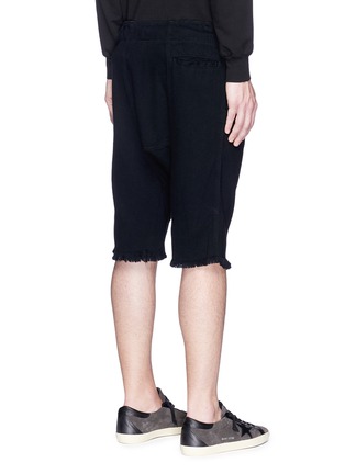 Back View - Click To Enlarge - NSF - 'Aiko' waist sash denim shorts