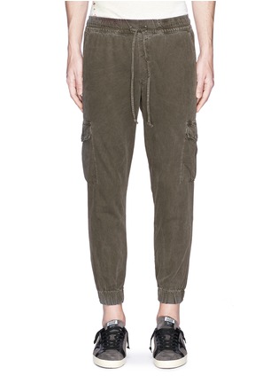 Main View - Click To Enlarge - NSF - 'Johnny' cropped cargo jogging pants