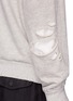 Detail View - Click To Enlarge - NSF - 'Sammy' distressed zip hoodie