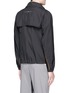 Back View - Click To Enlarge - PARTICLE FEVER - Packable mesh sleeve ripstop jacket