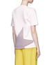 Back View - Click To Enlarge - STELLA MCCARTNEY - Padded star appliqué bonded jersey T-shirt