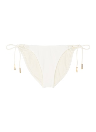 Main View - Click To Enlarge - VIX - 'Lucy' 24k brushed gold bead tie bikini bottoms