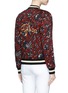 Back View - Click To Enlarge - ISABEL MARANT ÉTOILE - 'Dabney' floral print reversible bomber jacket