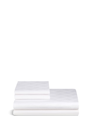 Main View - Click To Enlarge - FRETTE - Riviera queen size sheet set