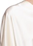Detail View - Click To Enlarge - ROSETTA GETTY - Asymmetric hem one-shoulder kaftan top
