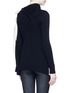 Back View - Click To Enlarge - MONSE - Tie open sleeve wool blend sweater