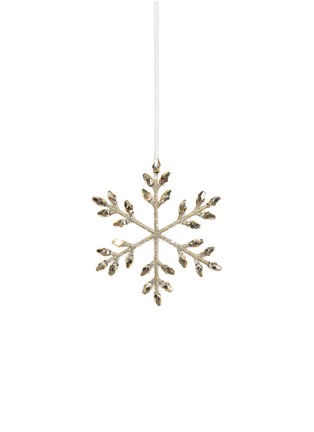 Main View - Click To Enlarge - SHISHI - Beaded snowflake Christmas Ornament