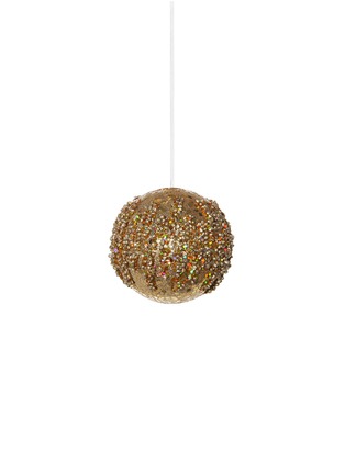 Main View - Click To Enlarge - SHISHI - Beaded glitter Christmas ornament