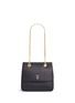 Main View - Click To Enlarge - MARK CROSS - 'Francis Chain Flap' pebbled leather shoulder bag