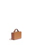 Figure View - Click To Enlarge - MARK CROSS - 'Grace Box' mini saffiano leather trunk