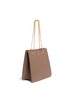 Figure View - Click To Enlarge - MARK CROSS - 'Francis' pebbled leather chain tote