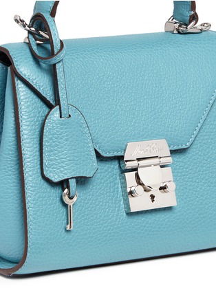 Detail View - Click To Enlarge - MARK CROSS - 'Hadley Baby Flap' pebbled leather bag