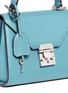 Detail View - Click To Enlarge - MARK CROSS - 'Hadley Baby Flap' pebbled leather bag