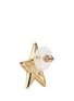 Detail View - Click To Enlarge - KENNETH JAY LANE - Contrast size star earrings