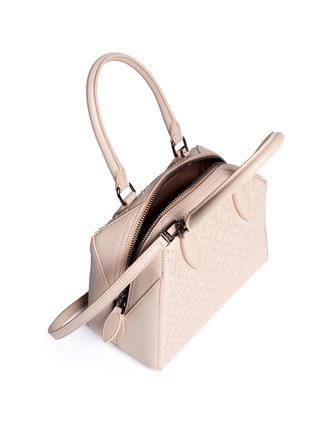 Detail View - Click To Enlarge - ALAÏA - 'Arabesque' mini stud leather bag