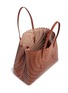 Detail View - Click To Enlarge - ALAÏA - 'New Vienne' large lasercut leather tote