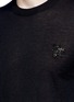 Detail View - Click To Enlarge - - - Crystal bee embroidery cashmere sweater