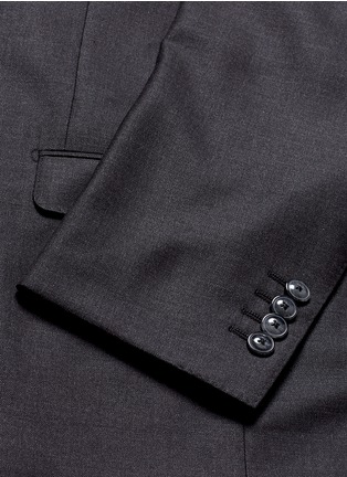  - - - 'Martini' slim fit notch lapel wool-silk suit