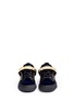 Front View - Click To Enlarge - 73426 - 'London' velvet low top sneakers