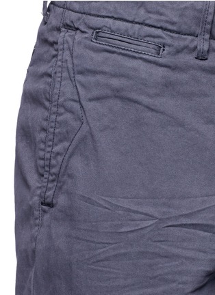 Detail View - Click To Enlarge - SCOTCH & SODA - Garment dyed cotton shorts