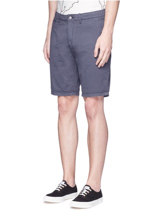 Front View - Click To Enlarge - SCOTCH & SODA - Garment dyed cotton shorts