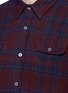 Detail View - Click To Enlarge - SCOTCH & SODA - Embroidered check plaid cotton shirt