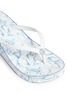 Detail View - Click To Enlarge - TORY BURCH - 'Thandie' floral print wedge flip flops
