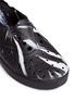Detail View - Click To Enlarge - NATIVE  - 'Miller' marble effect kids slip-ons
