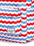 Detail View - Click To Enlarge - HERSCHEL SUPPLY CO. - 'Heritage' mariner stripe kids backpack
