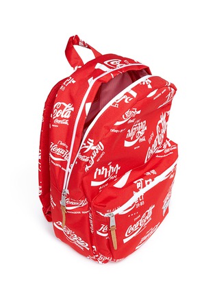 Detail View - Click To Enlarge - HERSCHEL SUPPLY CO. - 'Lawson' Coca-Cola® print backpack