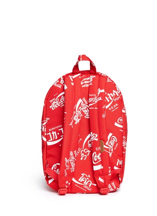 Back View - Click To Enlarge - HERSCHEL SUPPLY CO. - 'Lawson' Coca-Cola® print backpack