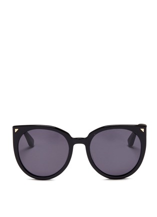 Main View - Click To Enlarge - STEPHANE + CHRISTIAN - 'Monroe' oversize cat eye acetate sunglasses