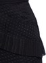 Detail View - Click To Enlarge - PROENZA SCHOULER - Ruffle fil coupé midi skirt
