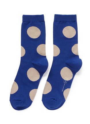 Main View - Click To Enlarge - HANSEL FROM BASEL - 'Rie Dot' crew socks