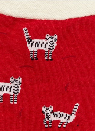 Detail View - Click To Enlarge - HANSEL FROM BASEL - 'Alley Cat' crew socks